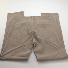 Peter Millar Wicking E4 EB66 33x32 Fits 34W 30L Flat Front Chino Pants MINT