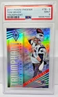 2017 Phoenix Triumphant Refractive TOM BRADY Football Card PSA 9 MINT Low Pop
