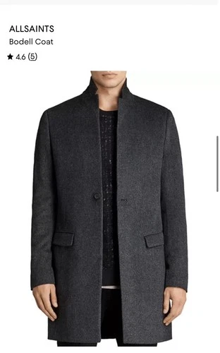 ALLSAINTS Bodell Coat Men’s Large  video thumbnail