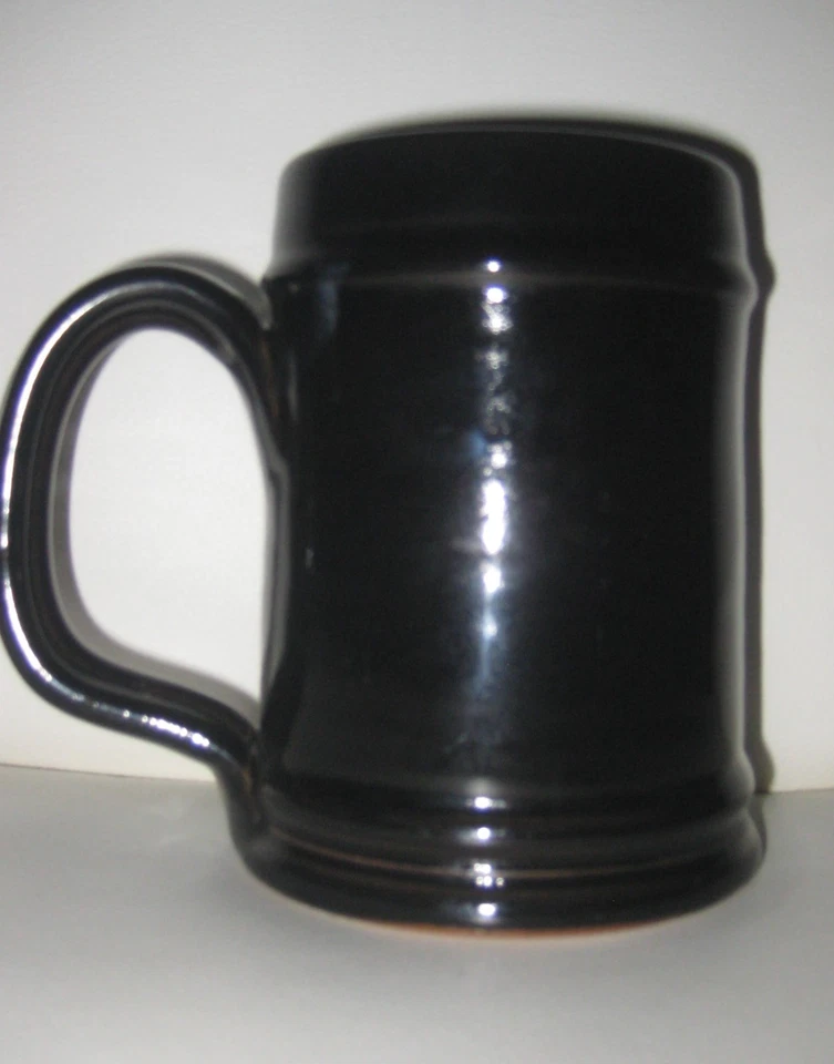 Taza de café Death Wish 2017 "Grim Reaper" Daneen Pottery 1589/5000 cerámica negra Foto 4 de 4