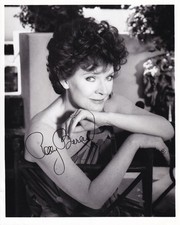 Polly Bergen Originalautogramm auf Gro&szlig;foto