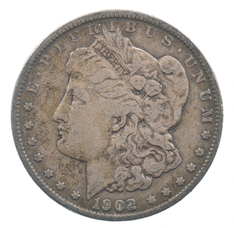 Early - 1902 Morgan Silver Dollar - 90% US Coin *785