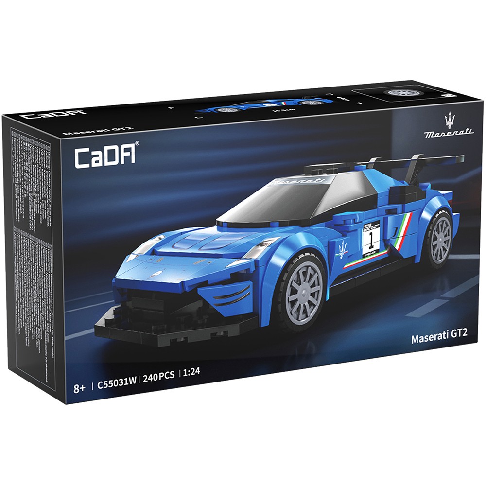 CaDA Maserati MC20 GT2 Car Brick Construction Model Scale 1:24 C55031W