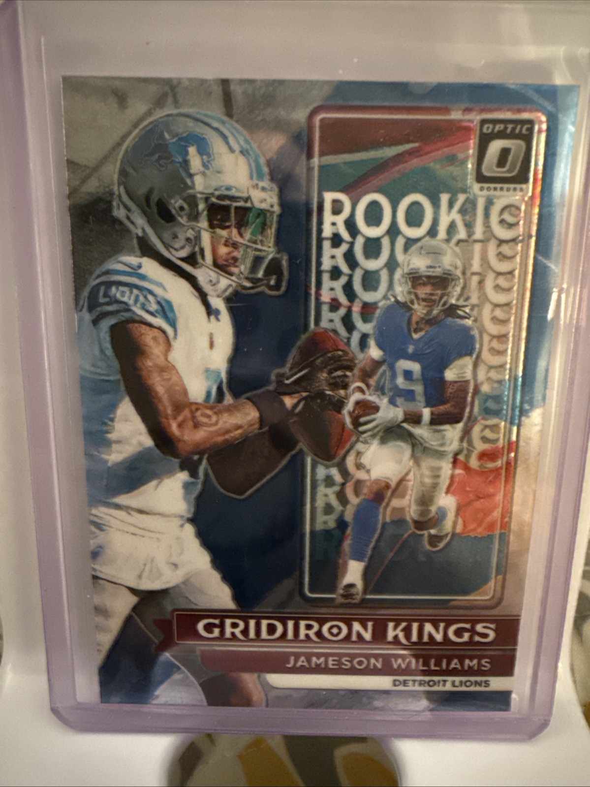 2022 Panini Donruss Optic - Rookie Gridiron Kings #RGK-7 Jameson Williams (RC)