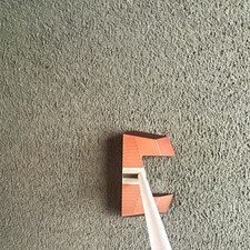 L.A.B. Golf Mezz Max Broomstick Putter RH ACCRA Graphite Stiff Copper/White