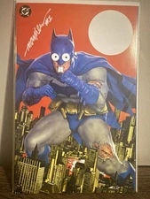 Absolute Batman 1 Virgin Signed Remark Mike Mayhew #1