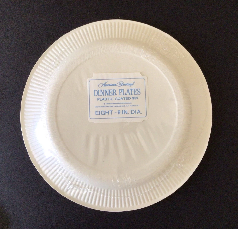 Vintage Bridal Wedding Paper Plates Honeycomb Bells Decorations Forks Party Set - Image 4 of 4