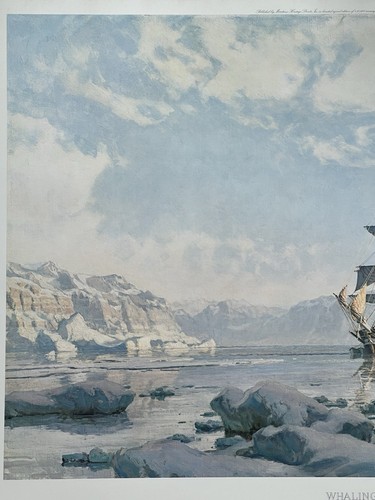 Whaling In The Arctic By John Stobart 311/850 Signed And Numbered Lithograph - Picture 4 of 10