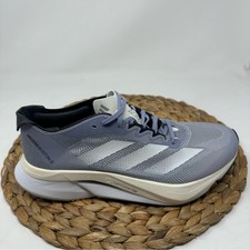 ADIDAS Adizero Boston 12 Running Shoes Silver Violet Cloud White Silver Dawn