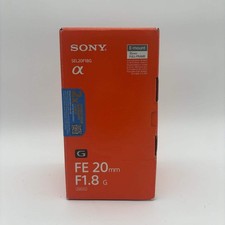 Sony FE 20mm f/1.8 G SEL20F18G