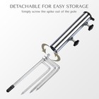 LAGarden Beach Umbrella Sand Anchor with 4 Spike Steel Stand Ground Grass — photo 5
