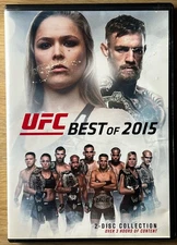 UFC: Best of 2015 (DVD, 2016, 2-Disc, Widescreen) Conor McGregor Ronda Rousey