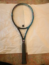 Wilson Pro Staff 6.0 Dual Taper Beam PWS Tennis Racket Racquet 4 5/8 110 Teal