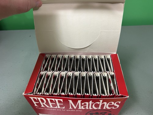 WINSTON Cigarettes "No Bull" Complete Box of 100 Matches NEW Vintage 1998 - Picture 7 of 11