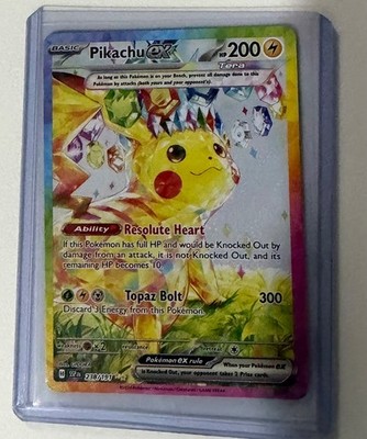 pikachu ex pokemon card for sale Pikachu ex 238/191 pokemon card