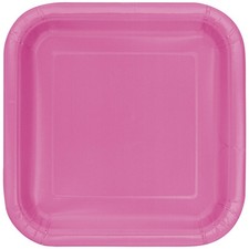Paper Party Plates  Round or Square Wholesale value 19 colours 80 plates £13.50