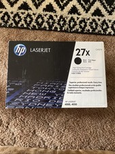 Genuine HP 27x Black Toner Cartridge High-Yield Sealed C4127X Laserjet 4000 4050