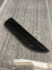 Grey Ghost Obsidian Flint Knapping Preform Knife Blade Blank 6 X 1 3/8