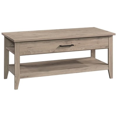 Sauder Summit Station Engineered Wood Lift-Top Coffee Table in Laurel Oak