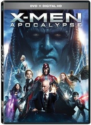 X-Men Apocalypse DVD 2016 Action Sci-Fi James McAvoy Jennifer Lawrence
