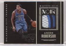 2016-17 Panini Noir Materials Color Patch /10 Andre Roberson #MC-ARO Patch 5w7