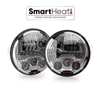 J W Lautsprecher 0558133 Modell 8700 Evo 3 LHD 7'' LED Scheinwerfer SmartHeat DRL Turn