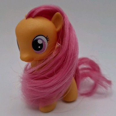 My Little Pony Scootaloo G4 Brushable MLP FIM. Small Eye Defect, Shown In Photo
