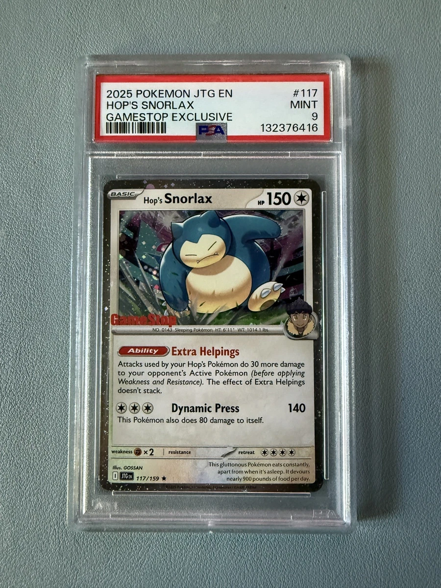 Hop's Snorlax Pokémon TCG Cards for sale | eBay