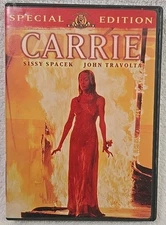 Carrie (1976 MGM Home Entertainment, DVD, Brian De Palma, Rated R) Sissy Spacek