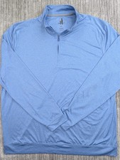 Johnnie-O Pullover Mens XL Blue 1/4 Zip Lightweight Performance Stretch Golf