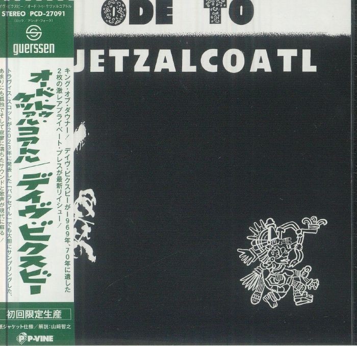 BIXBY, Dave - Ode To Quetzalcoatl - CD (CD with obi-strip)