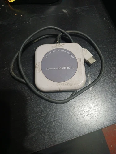 Official Nintendo Game Boy GameBoy Four Player Adapter DMG-07 Link Cable Tested