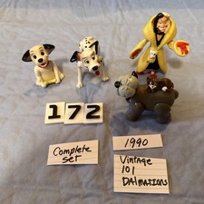 Vintage 1990 101 Dalmations McDonald's Happy Meal Toys