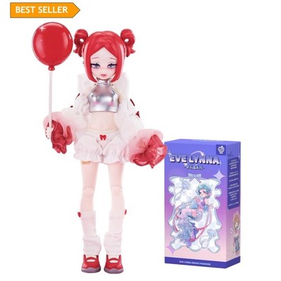 BJD Blind Box, Eve Lynna Series 18cm Ball Jointed Doll Eve Lynna-1box