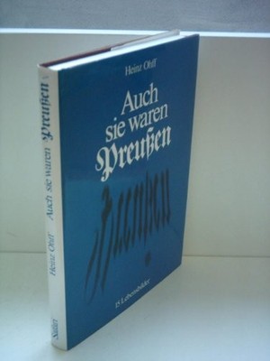 Auch sie waren preussen: 15 Lebensbilder (German Edition)