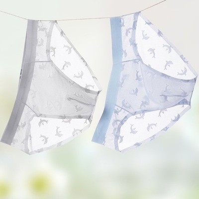 Herren Eis Seide Slip dehnbare Passform 82% Nylon 18% Elasthan dünner Stoff Textur