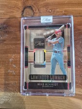2025 Panini Three And Two Mike Schmidt Luminous Lumber # /10 !! 🔥🔥 Phillies