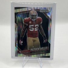 2025 Panini Prizm Black Patrick Willis San Francisco 49ers #131 /249