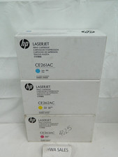 3 Genuine HP 648A CE261AC CE262AC CE263AC Toner Cartridges NEW OEM SEALED