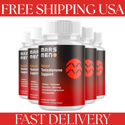 (5 Pack) Mars Men for Men Advanced Max Formula Vitamin Supplement 300 Capsules