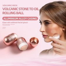 Volcanic Stone Face Roller Oil Absorbing Reusable Facial Massager
