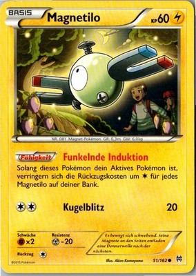 Pokemon Magnetilo 51/162 TURBOstart Deutsch