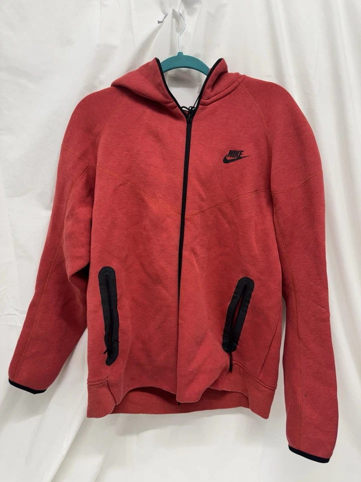 Nike Tech Fleece Windrunner Grey Full Zip Hoodie Jacket CU4489-063 Men's Size M, photo 4 of 5