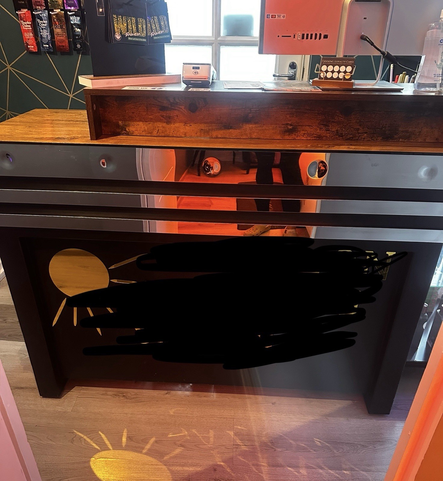 Reception Desk Front