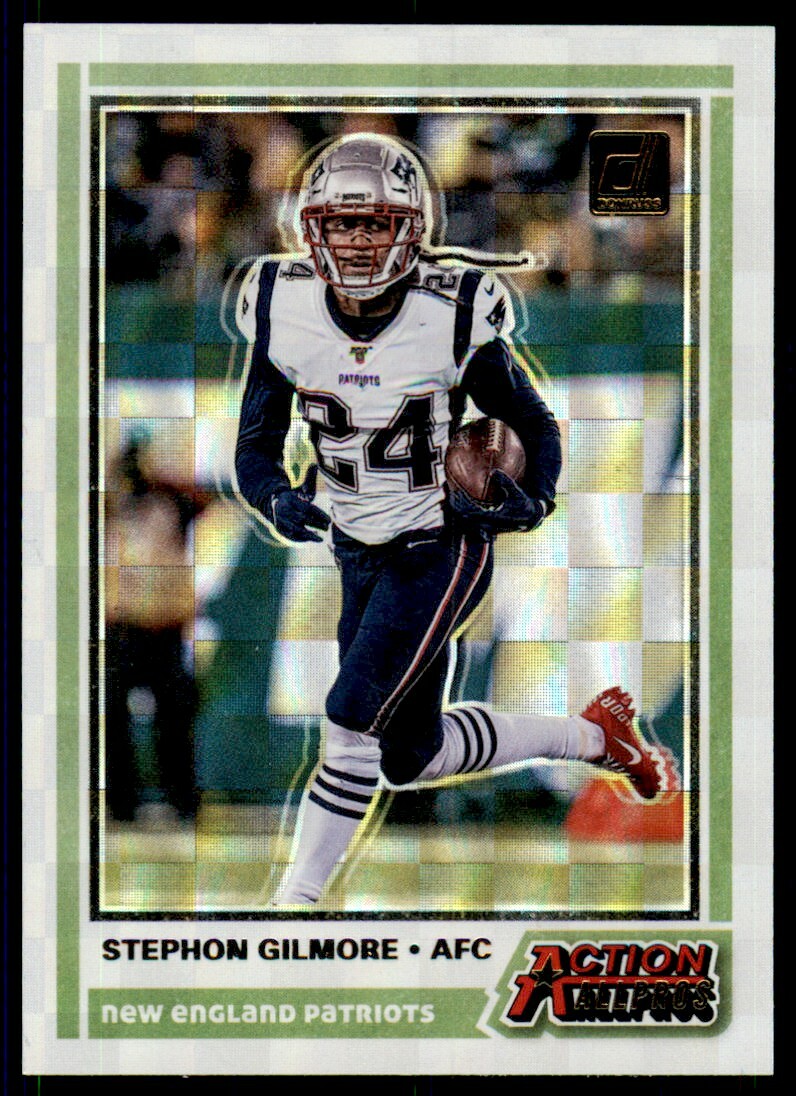2020 Donruss Action All-Pros Stephon Gilmore New England Patriots - Main Image