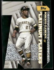 2021 Topps Roberto Clemente Platinum Players Die Cut Platinum Anniversary #/70