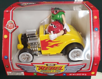 M&amp;M&#39;s エムアンドエムズ ディスペンサー ホットロッドカー REBEL without a clue DISPENSER T06-s081 Vintage M&Ms Rebel Without A Clue Hot Rod Car Candy