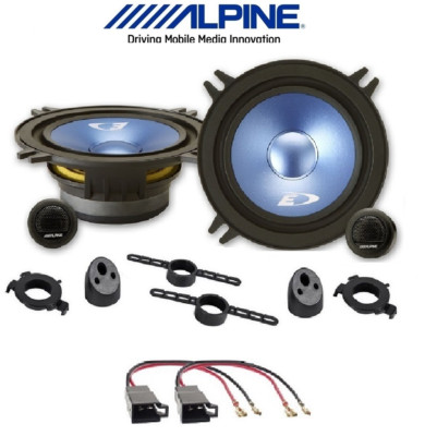 ALPINE SXE-13CS 4-Speed Kit 13CM for DACIA DUSTER 2010-2017 ANT/POST 
