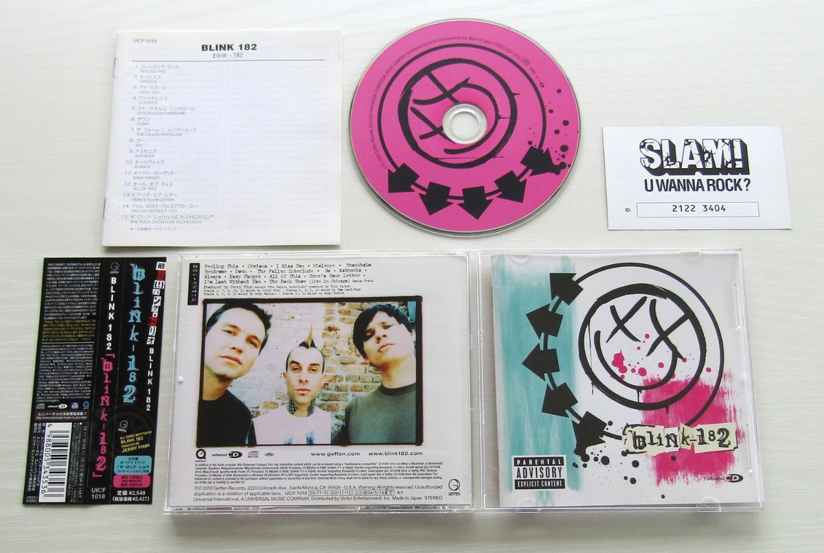 Blink-182 CD Nine Buddha Neighborhoods Cheshire Cat set of 10 CDs
