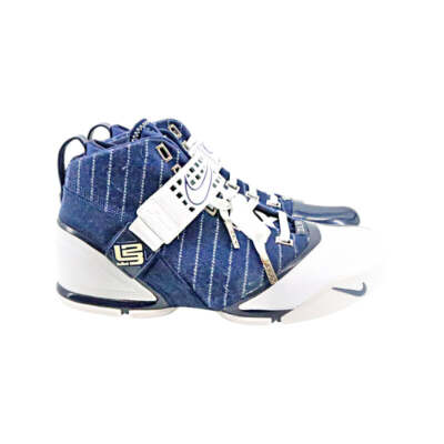 Nike LeBron 5 Zoom V Yankees 317253-411 Midnight Navy White New US